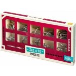 Albi Červená sada 10 hlavolamů Mozkovna – Zboží Dáma