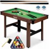 Ostatní společenské hry Neo-Sport Kulečníkový stůl NS-807 Pool r. 4 ft