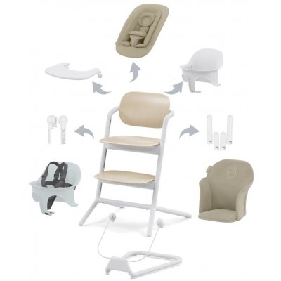 Cybex Lemo Wood Sand White – Zboží Dáma
