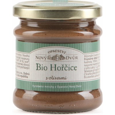 Bio hořčice s olivami 190 g – Zboží Dáma