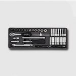 HONITON Sada hlavic šestihranných 1/4" 53 dílů – Zboží Dáma