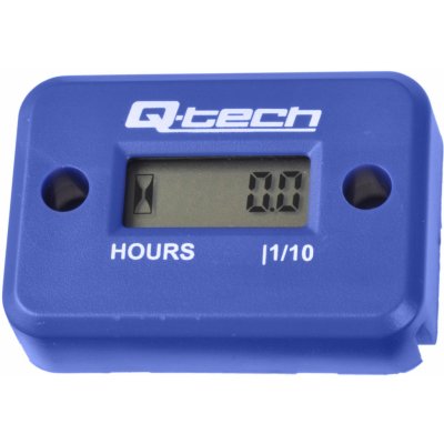 měřič motohodin, Q-TECH (modrý) | Zboží Auto