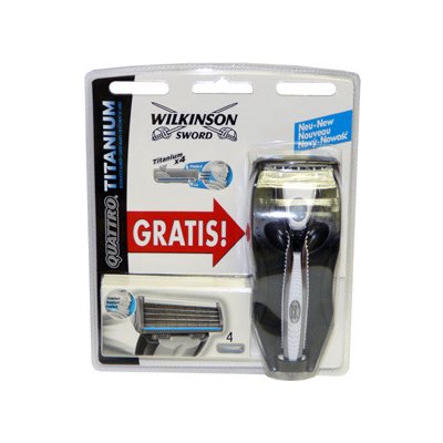 Wilkinson Quattro Titan + 5 ks hlavic – Sleviste.cz