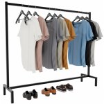 Design-Shop Melva 150 x 38 x 120 Černá – Zboží Dáma