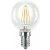 Žárovka CENTURY LED FILAMENT MINI GLOBE ČIRÁ 6W E14 2700K 806Lm 360d 45x76mm IP20 CEN INH1G-061427 Teplá bílá Čirá