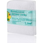 T-Tomi bambusové žíňky v provedení ubrousek bílá 4 ks – Sleviste.cz