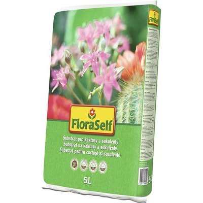 FloraSelf Substrát pro kaktusy 5 l – Zboží Dáma