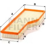 MANN FILTER Vzduchový filtr C 54 165 – Hledejceny.cz