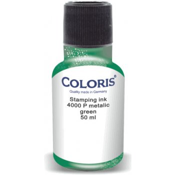 Coloris razítková barva 4000 P zelená 50 ml