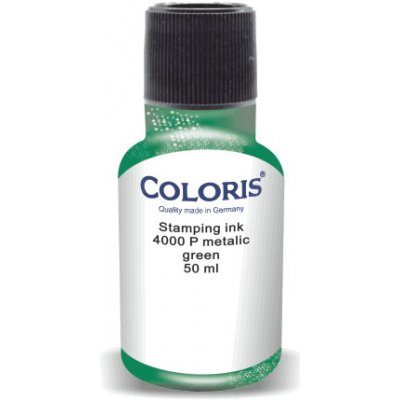 Coloris razítková barva 4000 P zelená 50 ml