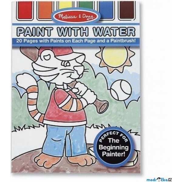 Omalovánka Omalovánky Malování s vodou Pro kluky M&D
