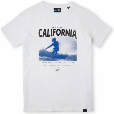 O'NEILL dětské TRIČKO CALIFORNIA t-shirt 4850001-11010 Bílý – Zbozi.Blesk.cz