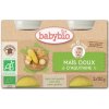 Příkrm a přesnídávka Babybio sladká kukuřice 2 x 130 g