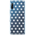 Pouzdro iSaprio - Stars Pattern Sony Xperia L4 bílé – Zbozi.Blesk.cz