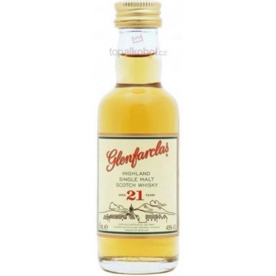 Glenfarclas 21YO 43% 0,05 l (holá láhev) – Zboží Mobilmania