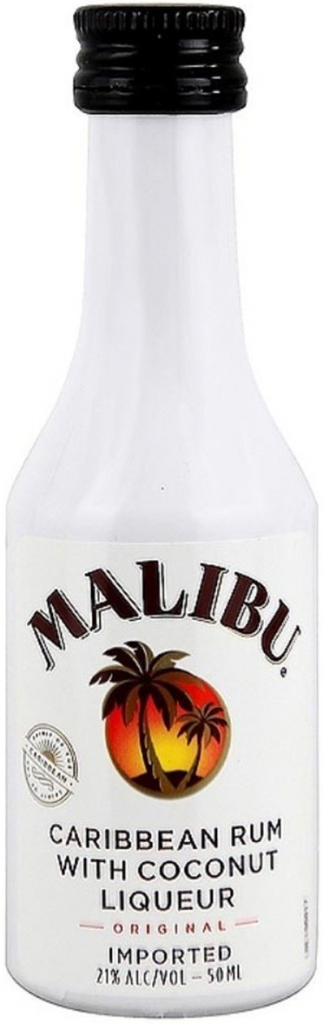 Malibu 21% 0,05 l (holá láhev)