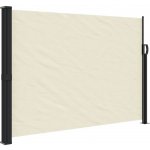 vidaXL Zatahovací boční markýza krémová 140 x 600 cm – HobbyKompas.cz