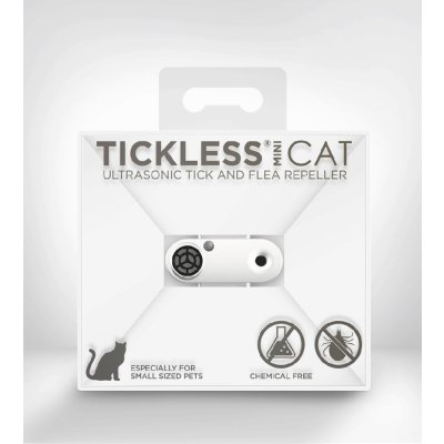 Tickless ultrazvukový odpuzovač klíšťat Mini Cat White – Zboží Mobilmania