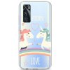 Pouzdro a kryt na mobilní telefon Pouzdro TopQ Vivo Y70 silikon Unicorn Love