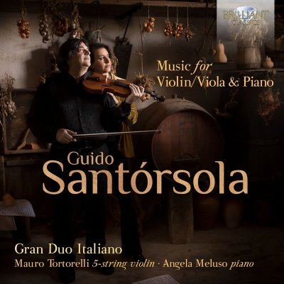 Santórsola - Music for Violin/Viola & Piano CD – Zboží Mobilmania