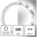 Emos D3AC01 LED vánoční nano řetěz stříbrný – Hledejceny.cz