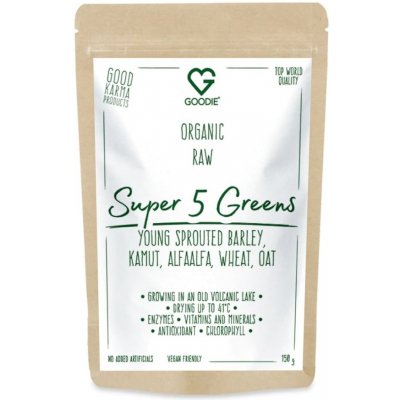 Goodie Super 5 Greens 150 g – Hledejceny.cz
