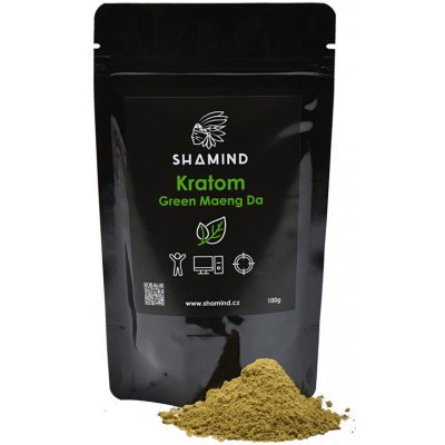Shamind Kratom Green Maeng Da 100 g – Zbozi.Blesk.cz