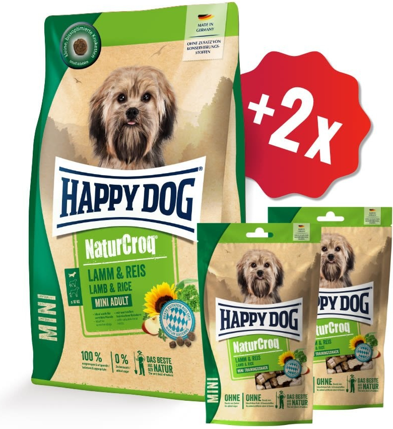 Happy Dog NaturCroq Mini Lamm & Reis 4 kg