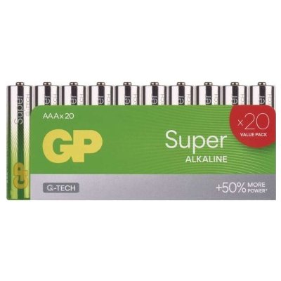 Alkalická baterie GP Super AAA (LR03) – Hledejceny.cz