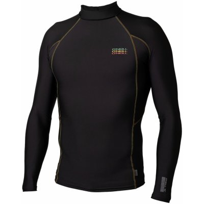 O'Neill TRVLR Graphic Skins L/S Rash black/black:multi rasta – Zboží Dáma