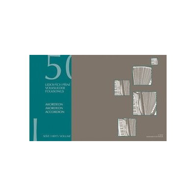 50 lidových písní 1: Akordeon – Zboží Dáma