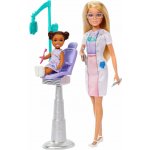 Barbie povolání herní set s panenkou 1. zubařka – Sleviste.cz