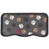 Odkapávač na boty FLOMA Red Stamp Paw 38 x 75 x 2,1 cm Plastový