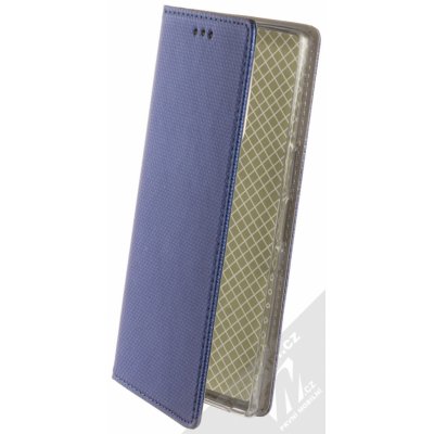 Pouzdro Sligo Smart Magnet Sony Xperia 1 tmavě modré – Zbozi.Blesk.cz