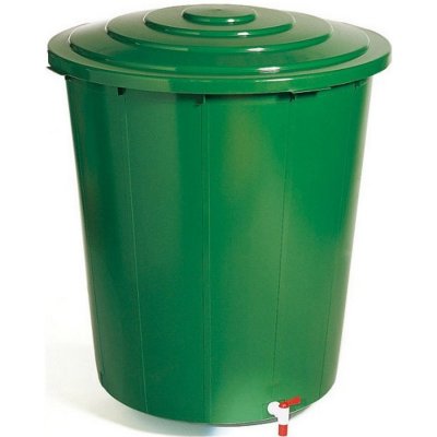 Benco Plastový sud na dešťovou vodu 300 L s víkem a kohoutkem – HobbyKompas.cz