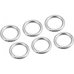 METALLIXITY O-kroužky z nerezové oceli 316 (15x3mm) 6 ks, svařované kulaté kroužky - na šňůry, – Hledejceny.cz