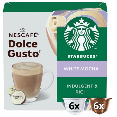Starbucks Nescafé Dolce Gusto White Mocha 12 ks – Zboží Dáma