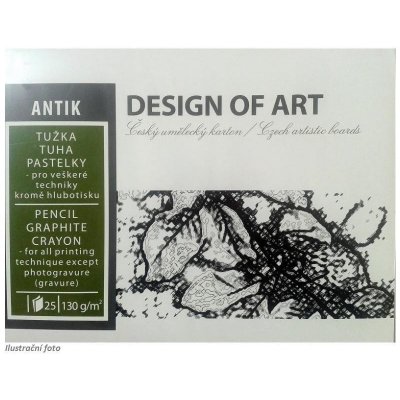 Neograph Skicovací blok ANTIK A4 130 g 25 listů – Hledejceny.cz