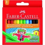 FABER-CASTELL Voskovky trojhranné 12ks – Zboží Mobilmania