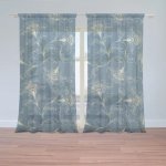 Sablio Záclony Vintage ornamenty: 2ks 150x250cm – Zboží Mobilmania