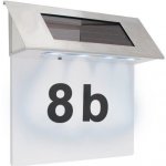 Domovní číslo se solárním LED osvětlením průhledné – Hledejceny.cz