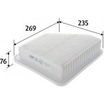 Vzduchový filtr VALEO 585422 – Hledejceny.cz