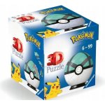 RAVENSBURGER 3D Puzzleball Pokémon Net Ball 54 ks – Zboží Dáma