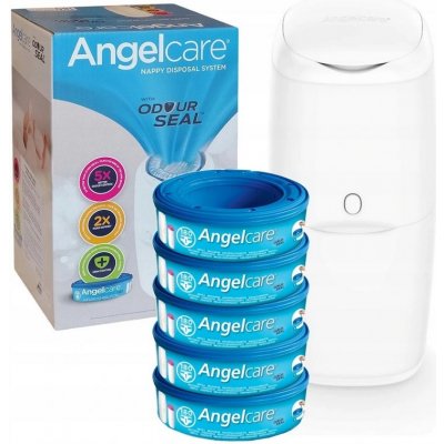 Angelcare Koš na pleny 5 náhradních kazet – Zboží Mobilmania