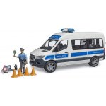 Bruder 2683 MB Sprinter policie se světelným a zvukovým majákem – Zbozi.Blesk.cz