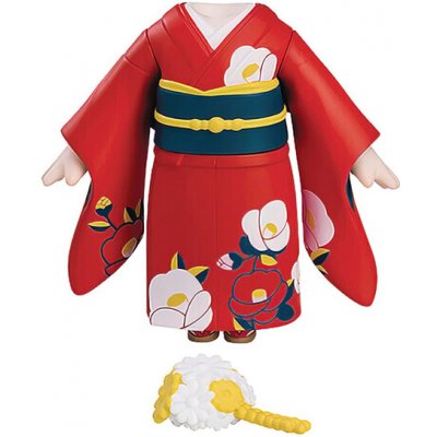 Good Smile Company Originální obleček pro Nendoroid figurky Dress-Up Coming of Age Ceremony Furisode Red Kimono – Zboží Mobilmania