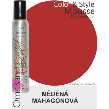 Omeisan Color & Style Mousse tužidlo měděné mahagonové 200 ml