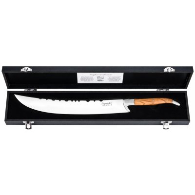 Šavle na šampaňské LUXURY 30 cm, olivová rukojeť, Laguiole – Hledejceny.cz