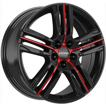 Ronal R57 7,5x18 5x112 ET45 black red