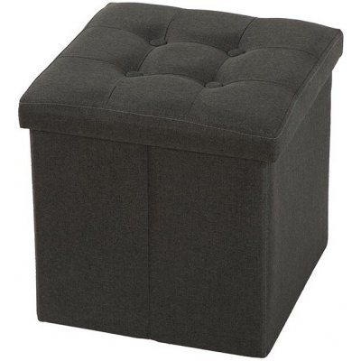 Noela Látkový puf s úložným prostorem NUBI šedý – Zboží Mobilmania